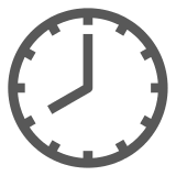 🕗 Acht Uhr Emoji auf Docomo