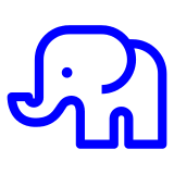elephant Emoji docomo