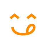 😋 Faccina sorridente che si lecca i baffi Emoji su Docomo