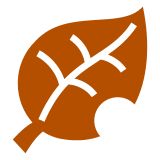 🍂 Fallen Leaf Emoji in Docomo