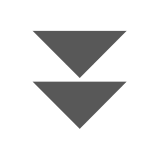 Doble triángulo hacia abajo Emoji Docomo
