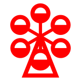 ferris-wheel Emoji docomo