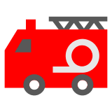 Autopompa antincendio Emoji Docomo