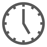 🕔 Five O’clock Emoji in Docomo