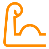 flexed-biceps Emoji docomo