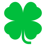 four-leaf-clover Emoji docomo