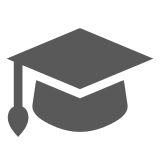 graduation-cap Emoji docomo