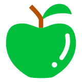 green-apple Emoji docomo