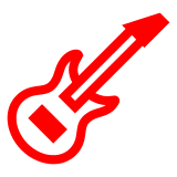 Gitarre Emoji Docomo