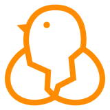 hatching-chick Emoji docomo