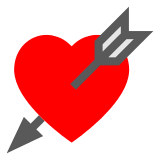 heart-with-arrow Emoji docomo