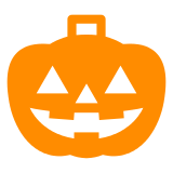 jack-o-lantern Emoji docomo