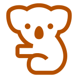 koala Emoji docomo
