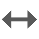 left-right-arrow Emoji docomo