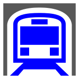 🚇 Metro Emoji in Docomo
