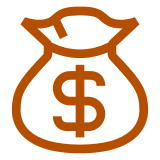 Money Bag Emoji in Docomo