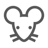 🐭 Cara de rato Emoji nos Docomo