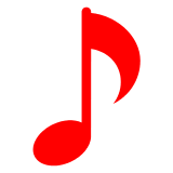 musical-note Emoji docomo
