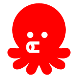 🐙 Octopus Emoji in Docomo