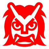 👹 Monster Emoji auf Docomo