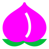 peach Emoji docomo