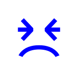 persevering-face Emoji docomo