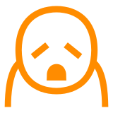 person-frowning Emoji docomo