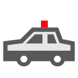police-car Emoji docomo