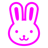 rabbit-face Emoji docomo