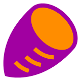 🍠 Geröstete Süßkartoffel Emoji auf Docomo