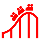 roller-coaster Emoji docomo