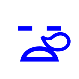 sleepy-face Emoji docomo