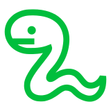 snake Emoji docomo