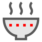 steaming-bowl Emoji docomo