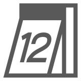 tear-off-calendar Emoji docomo