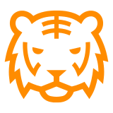 tiger-face Emoji docomo