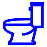 🚽 Toilet Emoji in Docomo