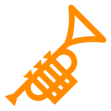 trumpet Emoji docomo