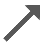 ↗️ Up-Right Arrow Emoji in Docomo