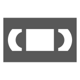 📼 Videocassette Emoji in Docomo