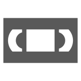 videocassette Emoji docomo