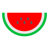 watermelon Emoji docomo
