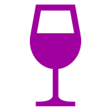 🍷 Copo de vinho Emoji nos Docomo
