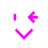 winking-face Emoji docomo