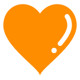 💛 Yellow Heart Emoji in Docomo