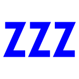 💤 Sinal de dormir Emoji nos Docomo