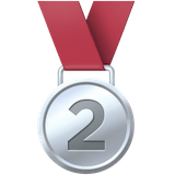 2nd-place-medal Emoji facebook