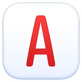 a-button-blood-type Emoji facebook