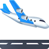 airplane-arrival Emoji facebook