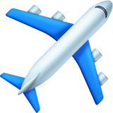 airplane Emoji facebook